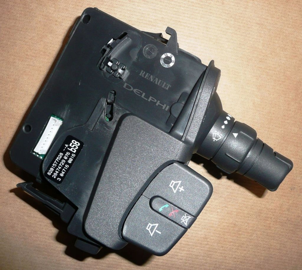 фото №11, Перемикач двірник 8201577528 renault kangoo ii оригінал