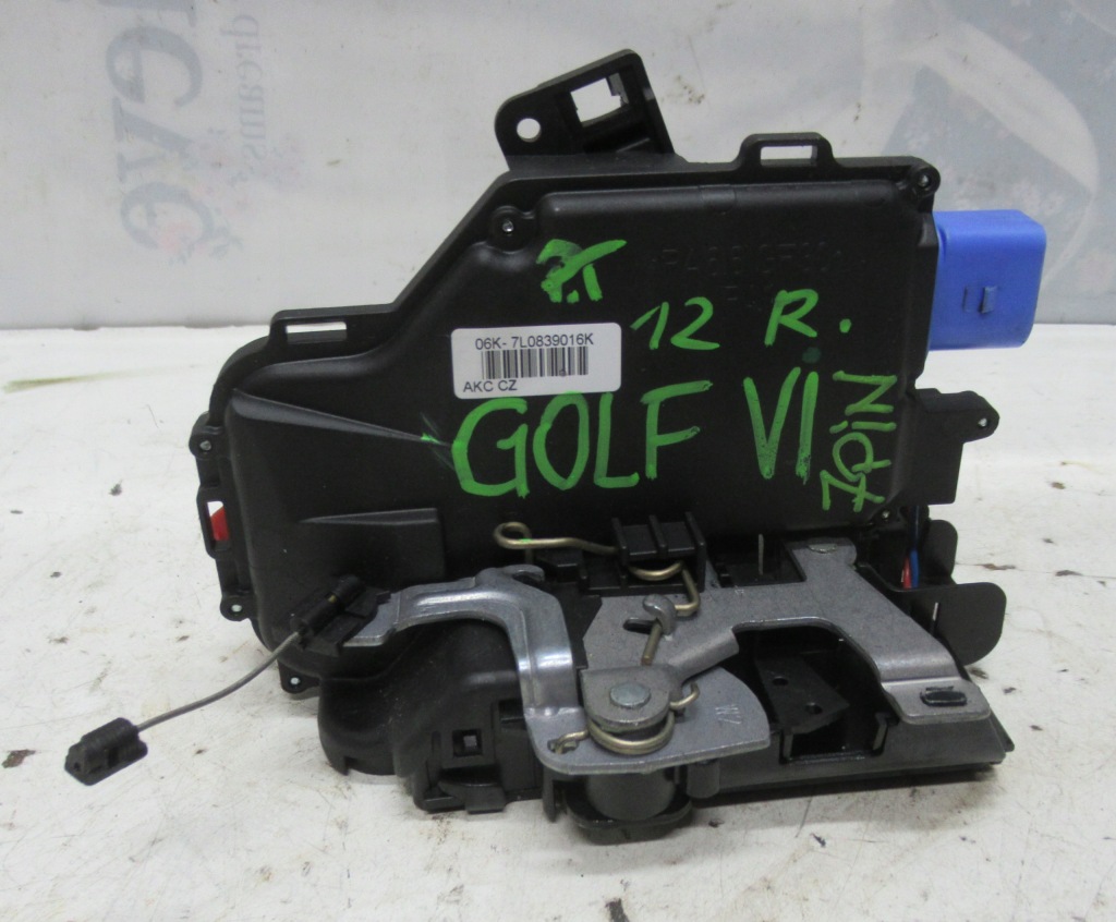 фото №1, Vw golf vi замок дверь правый задняя 7l0839016k