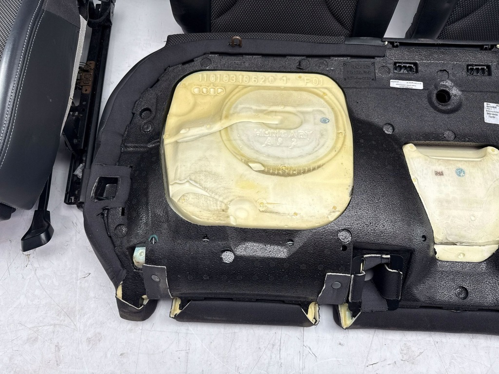 фото №9, Audi a3 s3 8v 2018 сиденья / заднее сиденье / комплект