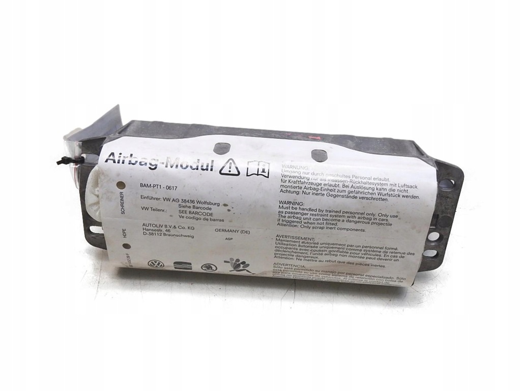 фото №1, Подушка подушка безопасности пассажира vw eos 1k0880204k