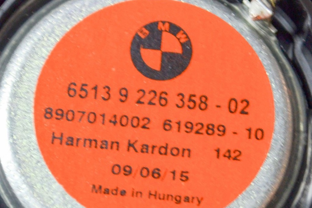 фото №6, Bmw 4 coupe f32 435i панель приладів приладова динамік високочастотний середній 890701