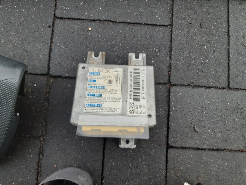 фото №5, Honda jazz ii 02-04 przedlift подушки безпеки ремені модуль