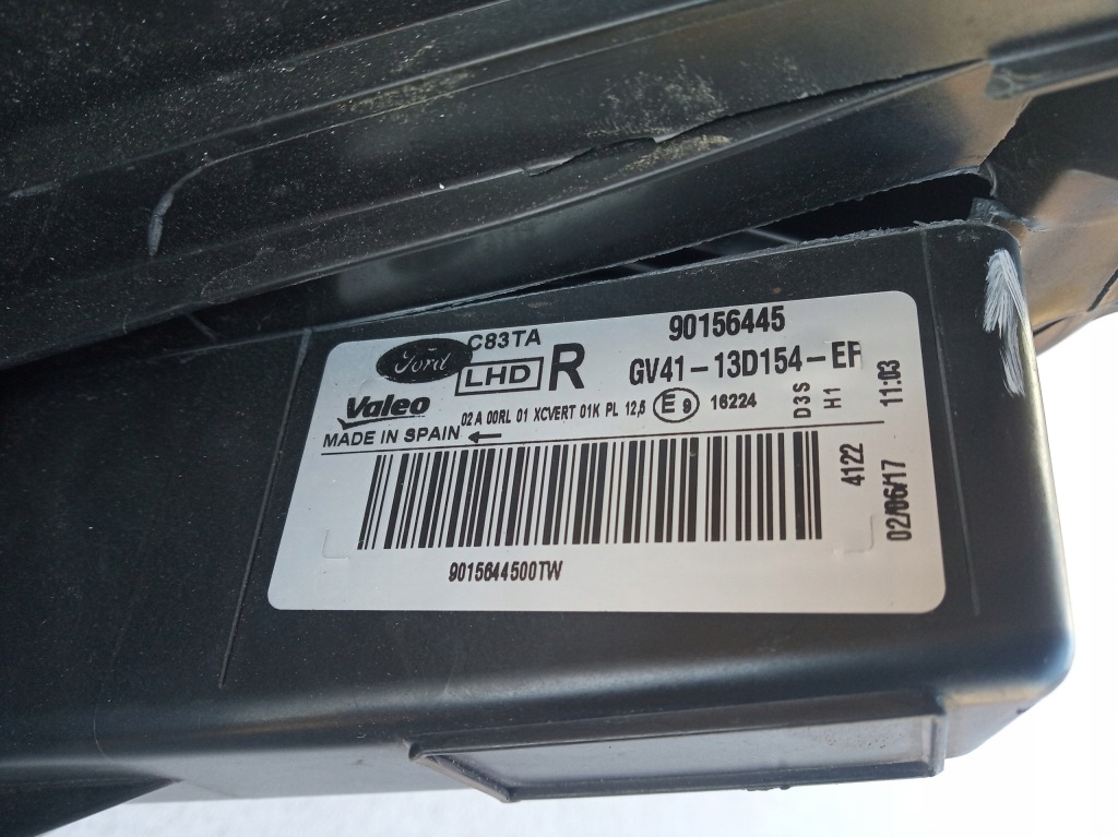 Купити Ford kuga mk2 рестайлінг  фара правий перед скло ok