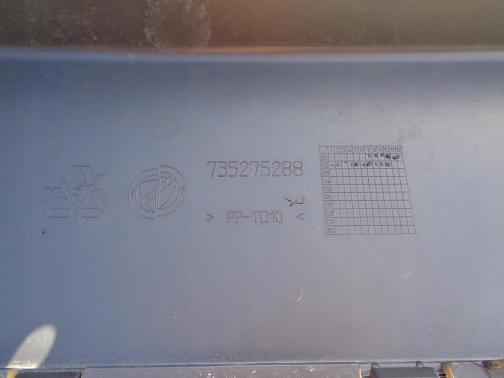 фото №12, Бампер задняя задний fiat stilo 01- hb 3d 258/a