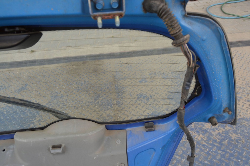 фото №10, Chevrolet aveo 2004 задня кришка багажника багажника