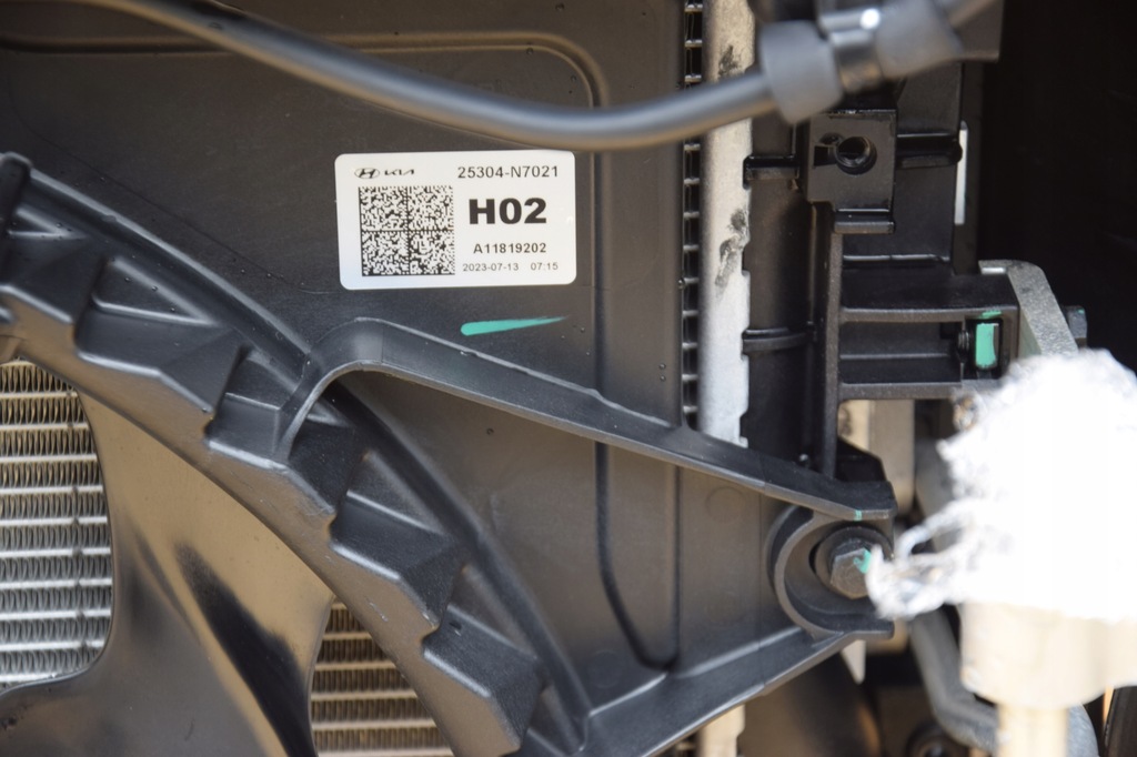 фото №15, Pas передній підсилювач радіатор радар sportage v 23r 0km 1.6 crdi 21-