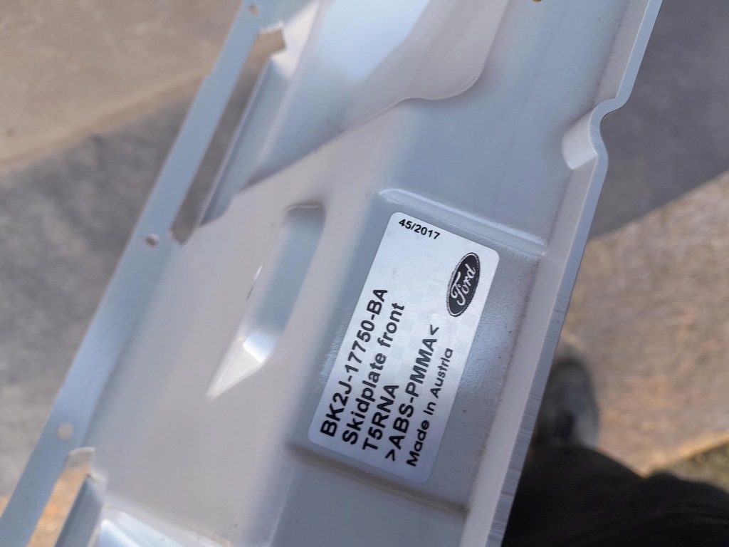 фото №10, Ford transit custom lift 17- спойлер бампера перед передний oryg