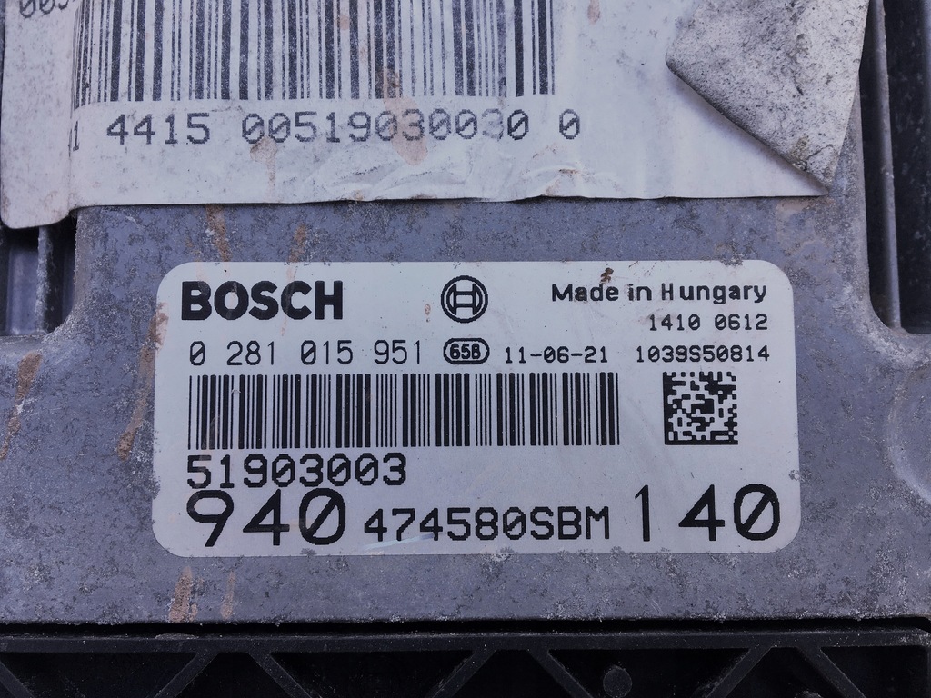 фото №5, Alfa romeo giulietta 2.0 jtdm бортовой компьютер ключ bsi