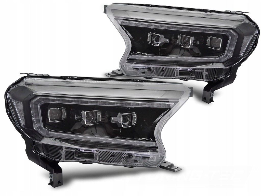 фото №1, Лампи передні світлодіодний ford ranger v 16-22 led tube денні dynamic