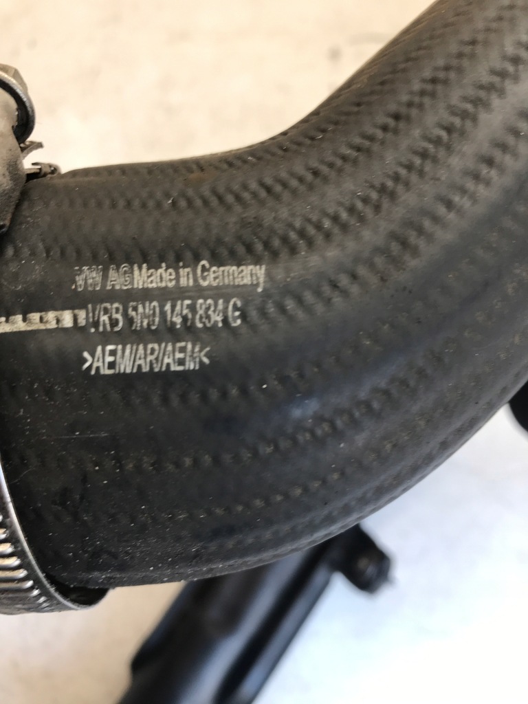 фото №5, Труба интеркулер vw skoda audi 1k0145770ae