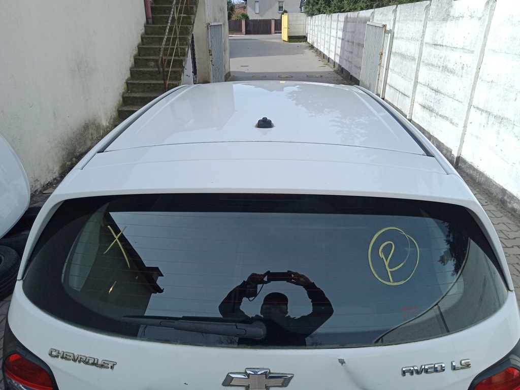 фото №1, Chevrolet aveo t300 стекло крышки задняя задняя 2011-