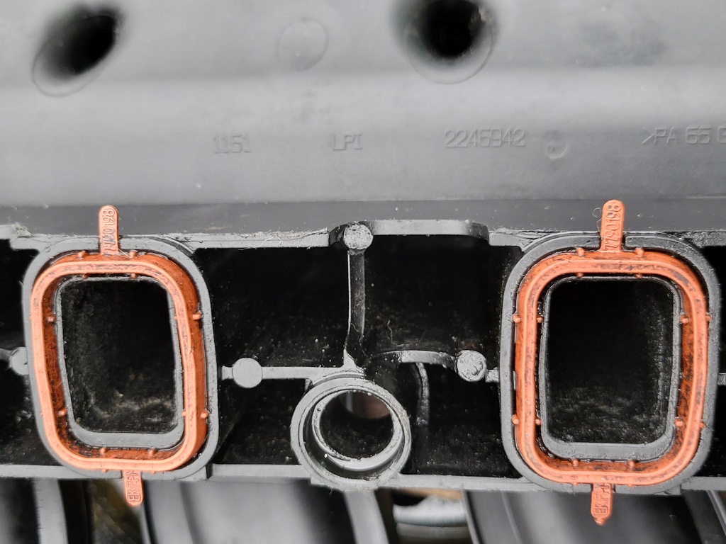 фото №7, Коллектор всасывающий датчик давления map датчик bmw 3 e46 2.0 d оригинальный номер 2246942