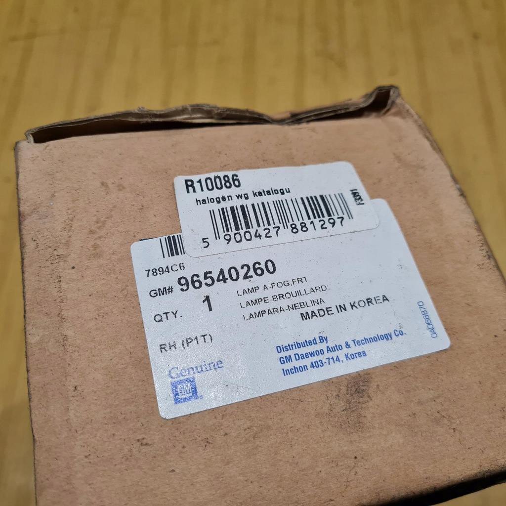 фото №7, Chevrolet aveo kalos фара противотуманный противотуманная фара правый новый ! оригинал