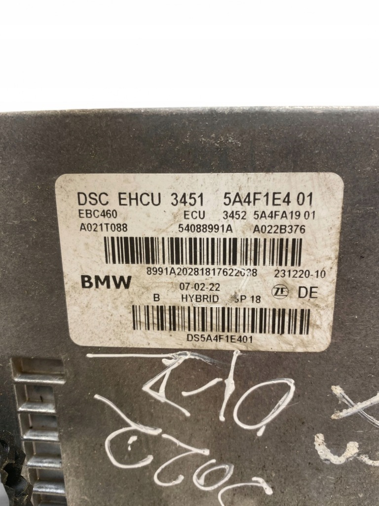 Bmw x3 g01 2022 насос abs 5a4f1e4 Ціна