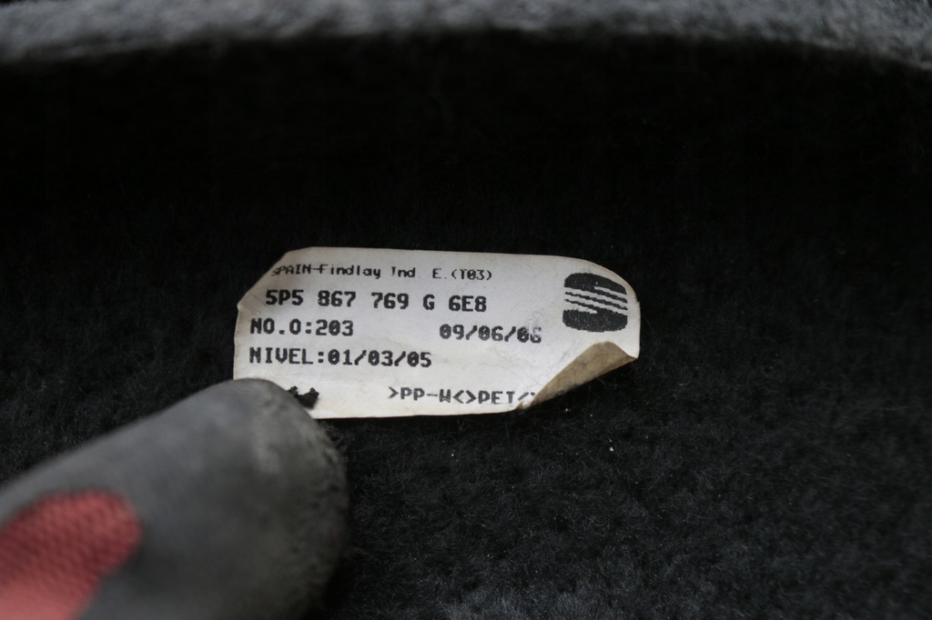 фото №8, Полка багажника seat toledo iii