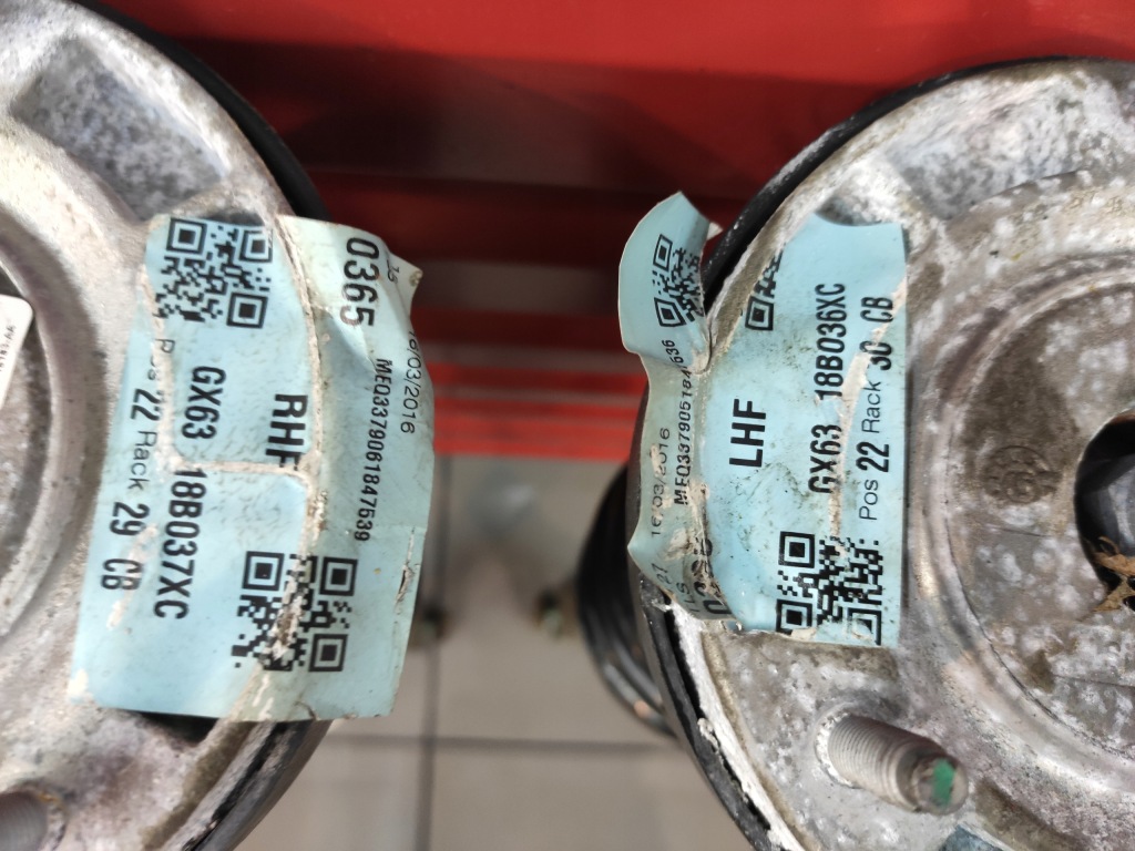 Jaguar xf 2 x260 3.0d амортизатор амортизаторна стійка правий ліве перед оригінал Зі Шроту