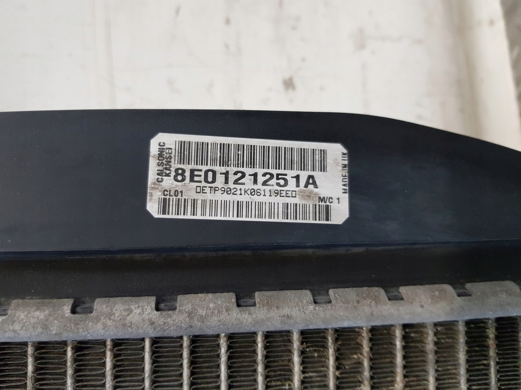 фото №6, Радиатор wody 8e0121251a audi a4 b6 2.0b