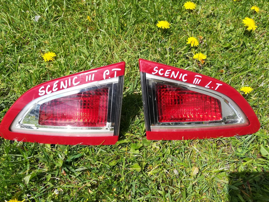 фото №1, Renault scenic iii лампи w кришка