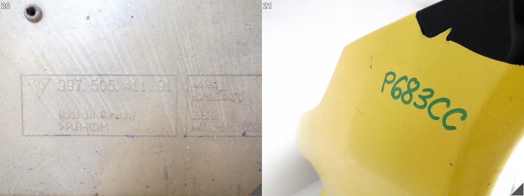 Porsche 911 997 gt3 mk1 07-09 бампер бампер задняя 99750541191 с Разборки