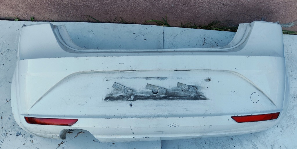 фото №1, Seat leon 2 fl задний бампер белый