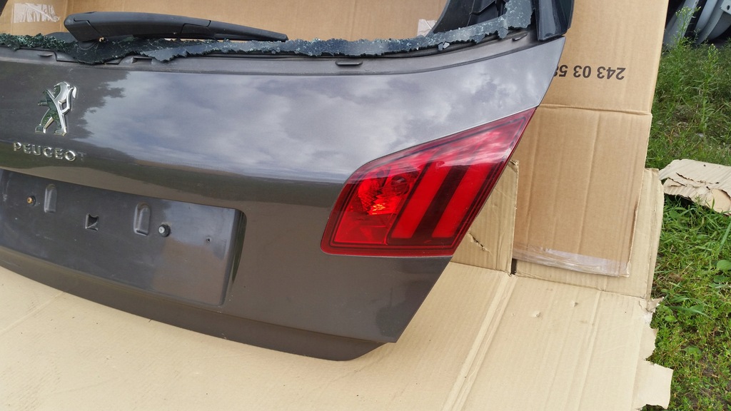 фото №5, Peugeot 308 ii t9 hb кришка багажника багажника задня
