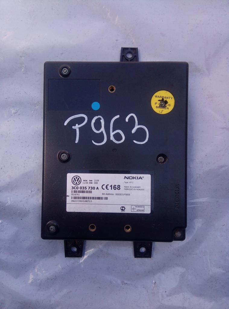 фото №1, Модуль телефона 3c0035730a vw passat b6
