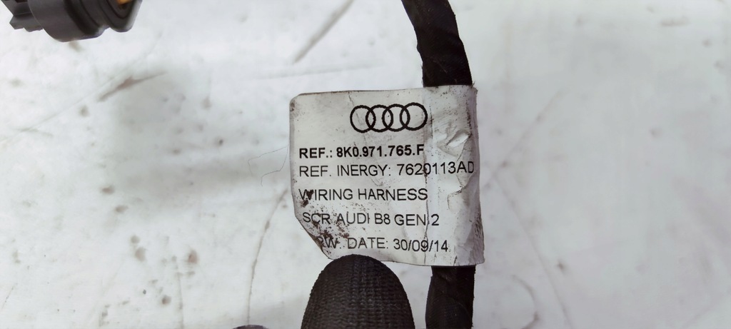 фото №6, Жгут adblu audi a4 b8 a5 8t 8k0971765f