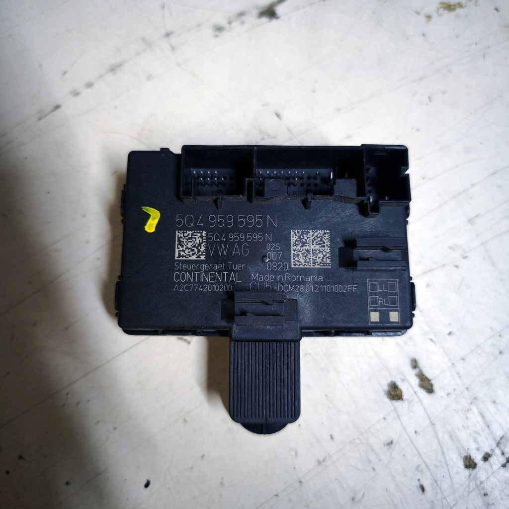 фото №1, Skoda superb модуль блок керування двері 5q4959595n