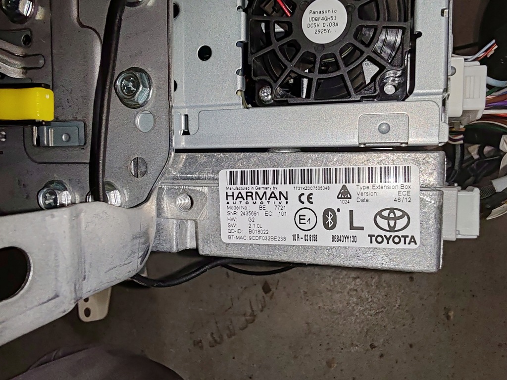 фото №6, Навігація радіо оригінальні 86140-42100 86840yy130 toyota rav-4 iv 12-15