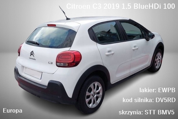 фото №9, Гаситель выхлоп труба выхлопная датчик citroen c3 iii 16- 1.5 hdi