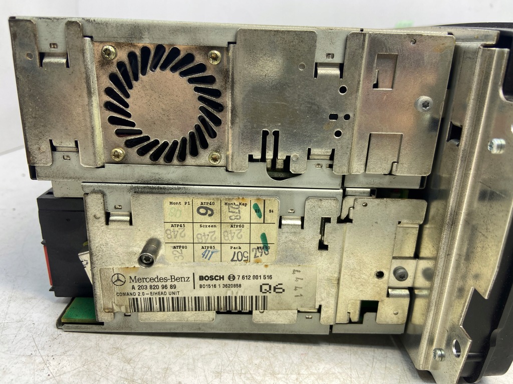 фото №12, Mercedes c w203 comand радио навигация радиопроигрыватель a2038209689