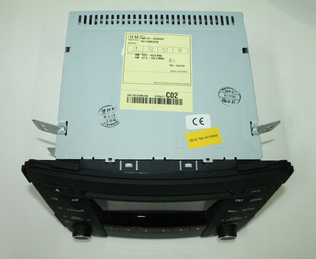 фото №2, Hyundai i40 14-18 радио заводской cd eu