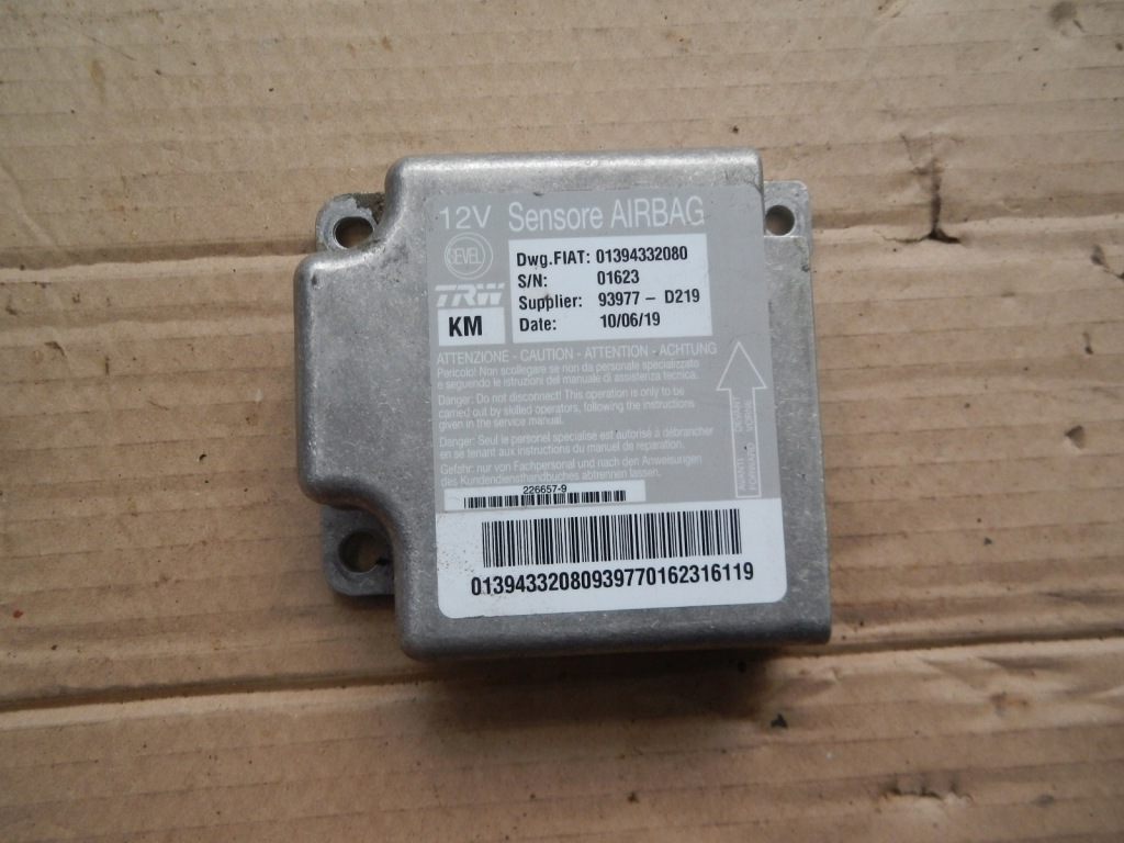 Купить Модуль датчик подушки безопасности ducato 3 boxer jumper 14-