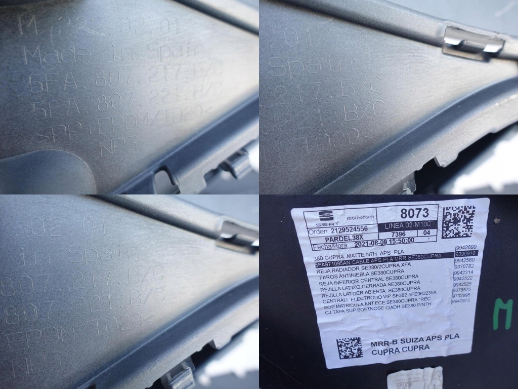 фото №11, Seat leon cupra st iv 4 5fa 20- бампер перед