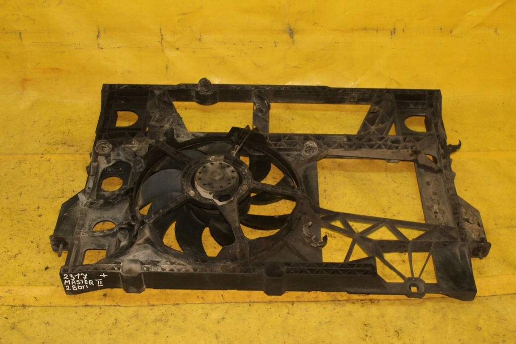 фото №6, Вентилятор радіатора 7700308315 master ii 2.8 dti