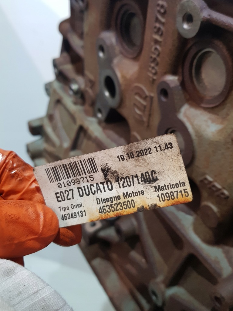 фото №15, Dół двигателя 46349131 2.2 m-jet movano c fiat ducato iii euro 6