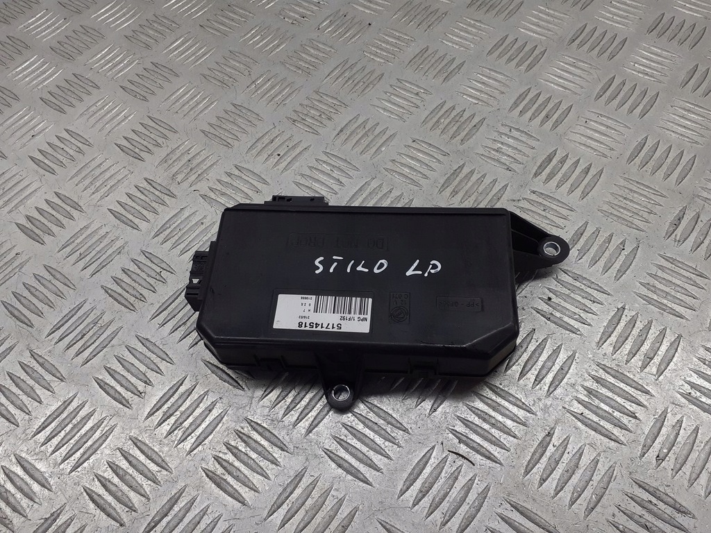 фото №1, Модуль блок управления дверь левый перед fiat stilo 51714518