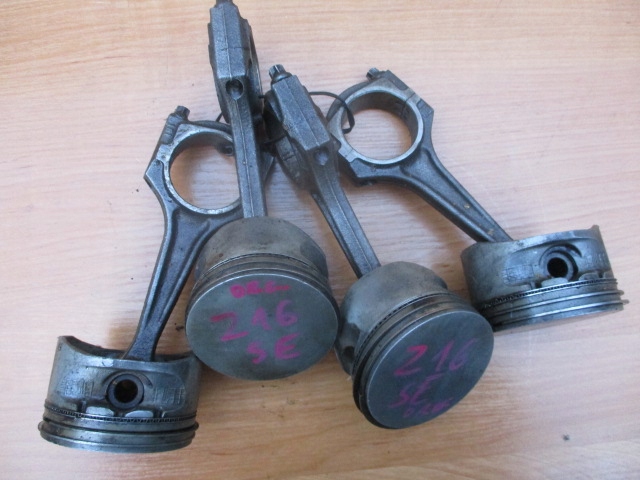 фото №15, Opel astra ii g meriva combo 1.6 8v z16se поршень 13101850 24772a + шатун