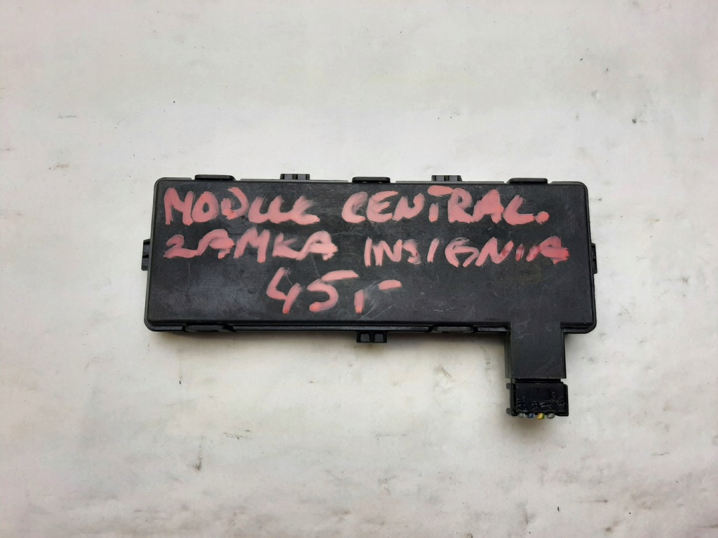 фото №4, Opel insignia модуль замка центрального 13501980