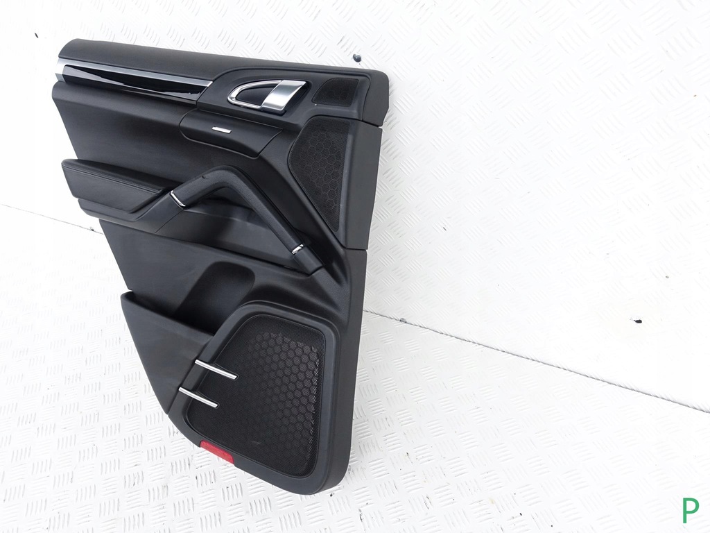 фото №8, Porsche cayenne 7p5 10-14 обивка левая задняя кожа