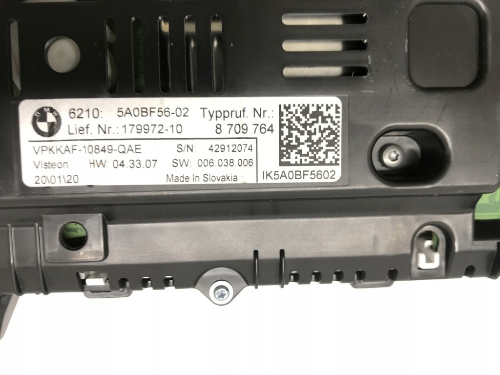 фото №7, Bmw f40 f44 счетчик приборы 8709764