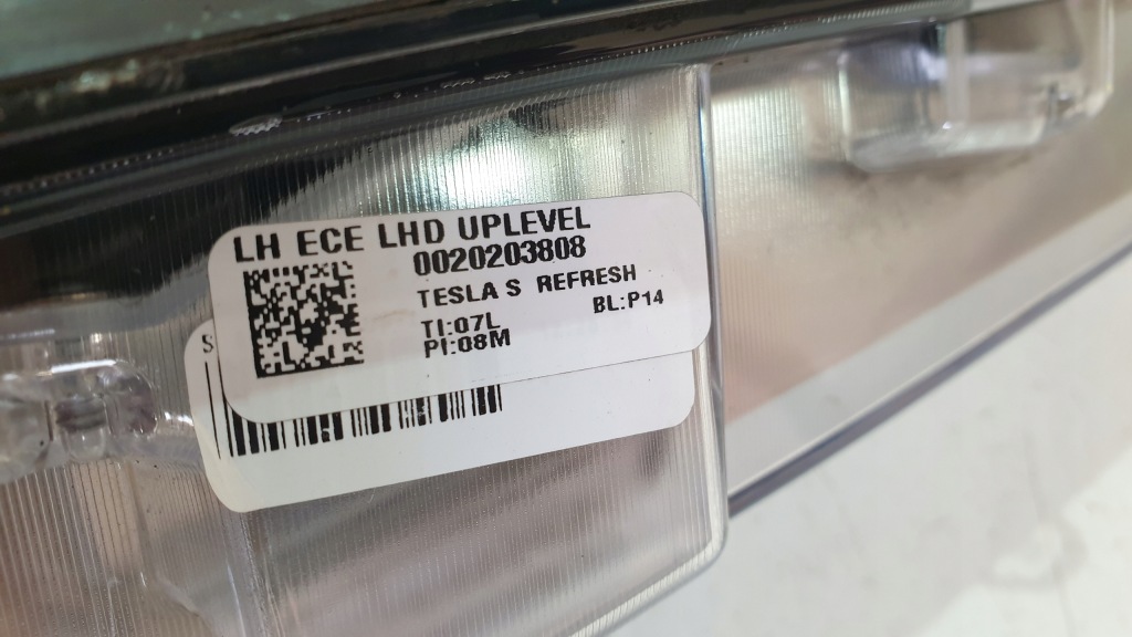 Фара передняя левая перед фара tesla s рестайлинг  1053574-00-c Оригинал