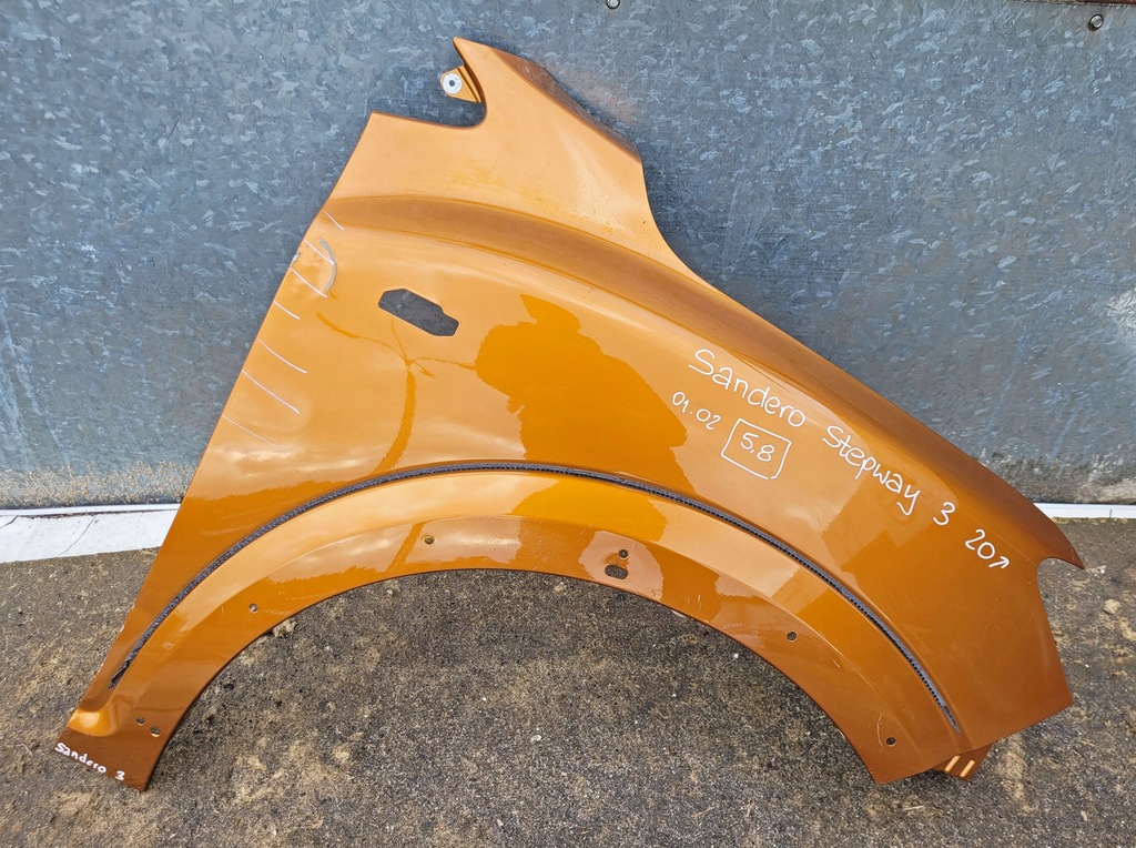 фото №14, Крила передній лівий / правий dacia sandero 3 звичайний / stepway 2020-