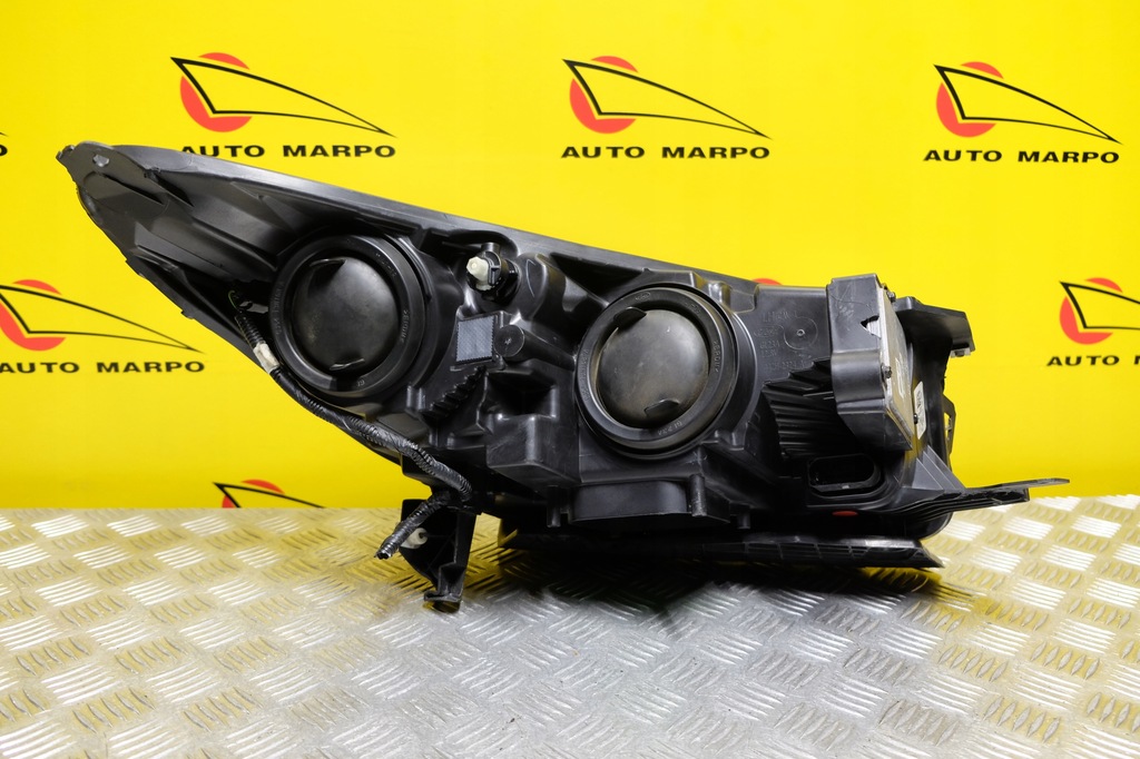 фото №10, Ford escape 2017- фара лампа перед звичайна ліва лінзована тонована usa