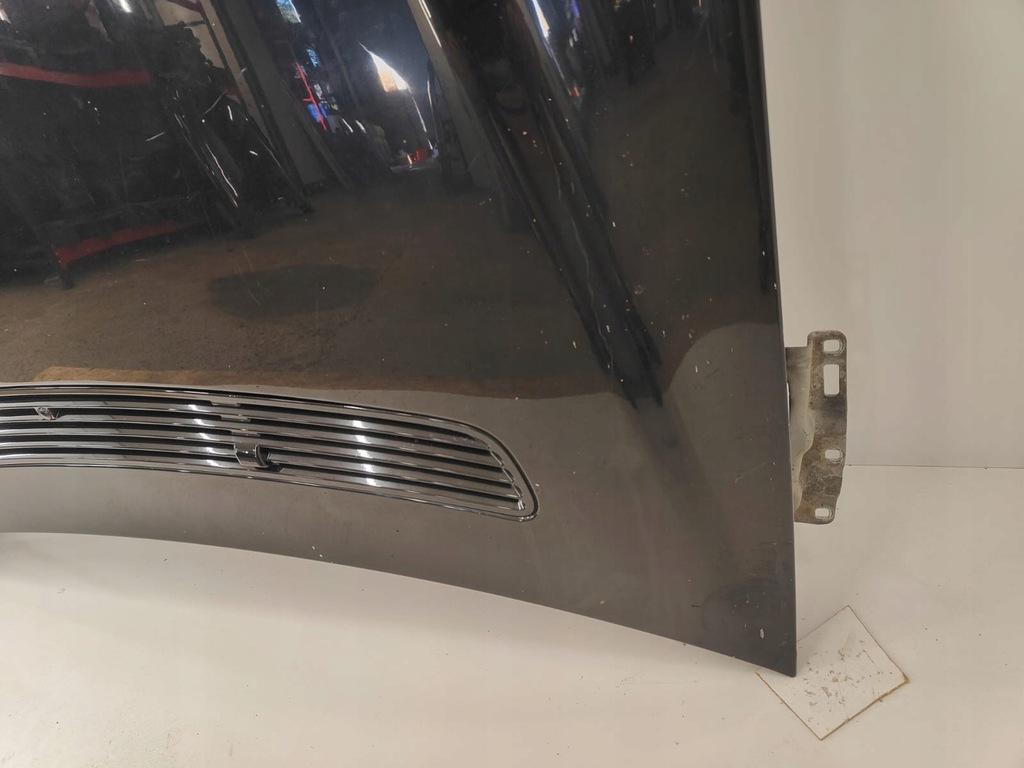 фото №5, Mercedes w203 c klasa 00-07 капот кришка двигуна відколювання решітка радіатора петлі