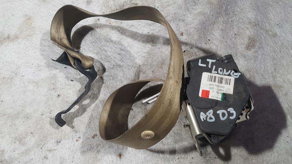 фото №1, Audi a8 d3 4e0857805b pas безопасности левый задняя