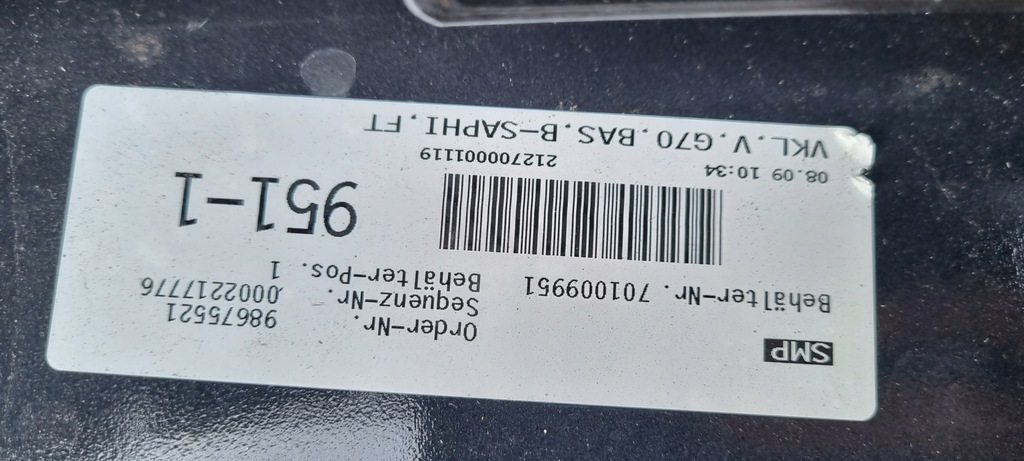 фото №13, Bmw 7 i7 g70 бампер перед оригінал a153