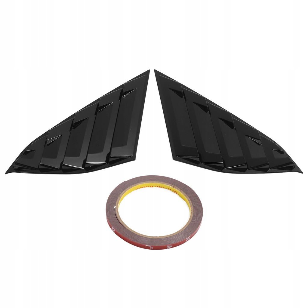 фото №8, Панель жалюзи задний стекло боковой блестящие чёрные