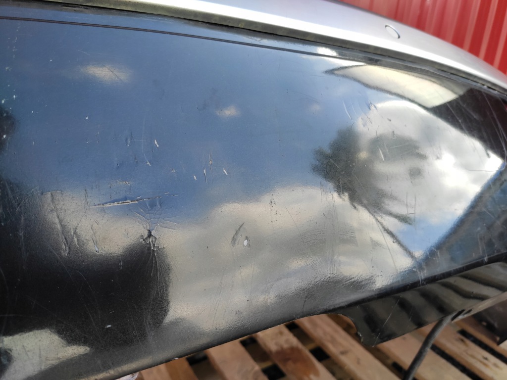 фото №6, Jeep grand cherokee wk бампер задняя чёрный металлик оригинал prosty