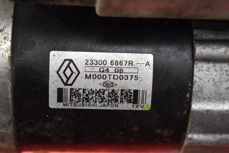 фото №7, Стартер 233006867r nissan pulsar 1.2 dig-t 14r